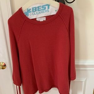 Cranberry Cashmere Sweater by Velvet